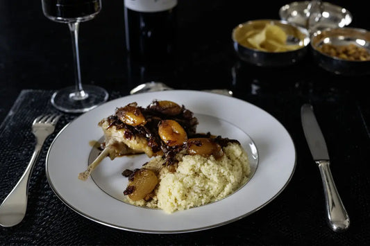 Recette de cuisses de canard aux abricots secs