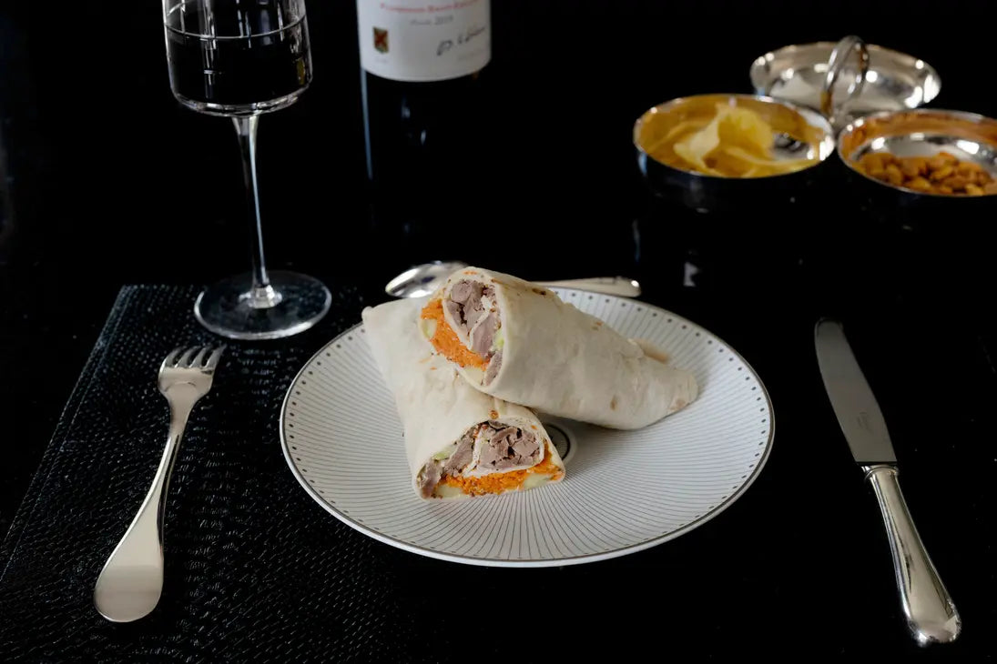 Recette de wraps au canard confit